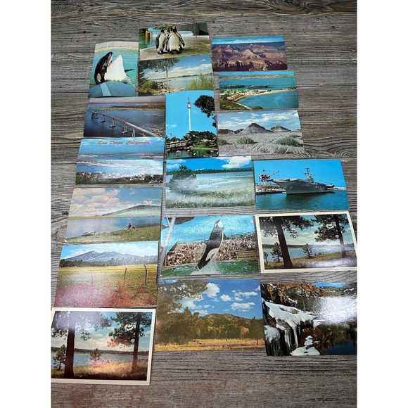 Vintage Postcard‎ Mixed Lot of 20 California San Diego And Arizona - Picture 1 of 6